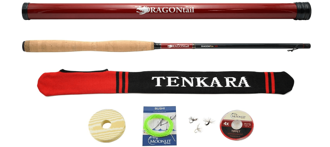 DRAGONtail Shadowfire 365 12' Tenkara Fly Fishing Rod
