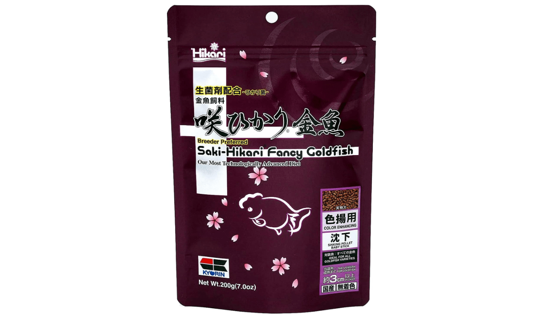 Hikari Saki Fancy Goldfish Fish Food for Premium Grade or Fancy Goldfish, 7 oz. (200g)
