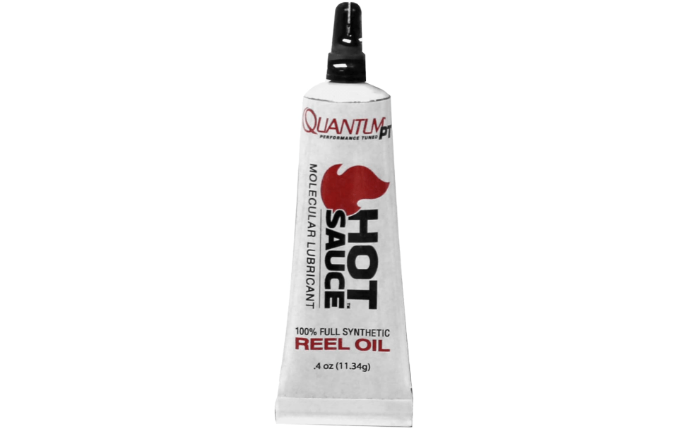 Quantum Hot Sauce Fishing Reel Oil, Bonds Molecularly with Metal Surfaces Forming a Permanent Lubrication Layer
