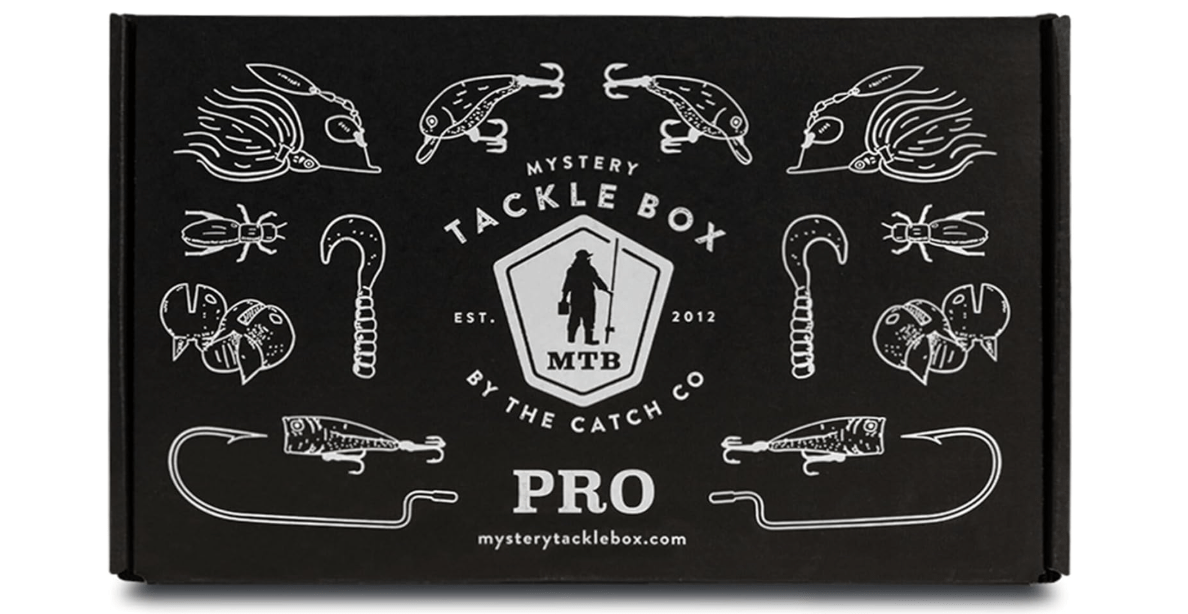 Catch Co Mystery Tackle Box Freshwater Catch All Fishing Kit | Bass | Trout | Crappie | Bluegill | Perch | Sunfish | Catfish |
