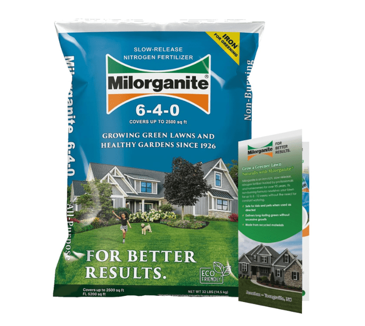 Milorganite Organic Nitrogen Fertilizer