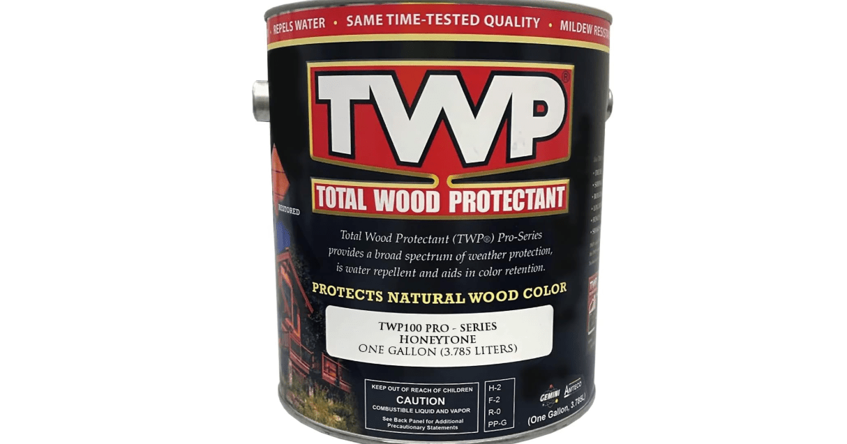 TWP 100 PRO Series Amteco Inc Gal Honeytone Ext Twp-115-1 Exterior Stain Oil Semi-Transparent, 1 Gallon, Gray, 128 Fl Oz