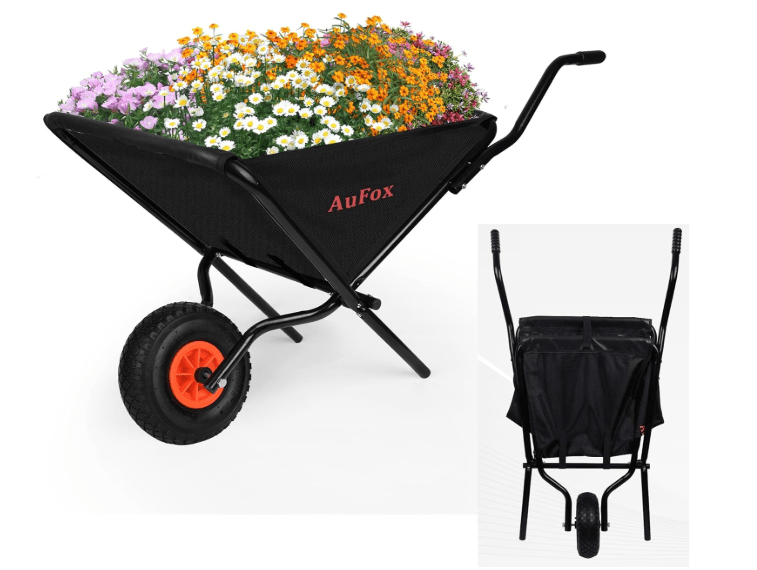 AuFox Collapsible Wheelbarrow Review