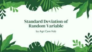 Standard Deviation of Random Variable
