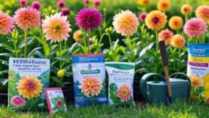 best fertilizer for dahlias