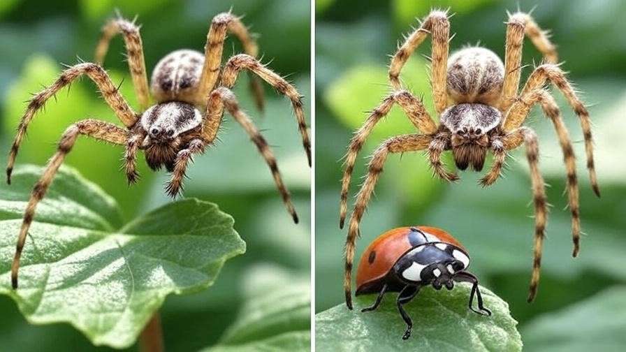 insect vs spider body diagram
