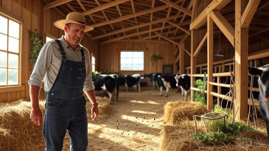 how to clear flying insects from barn