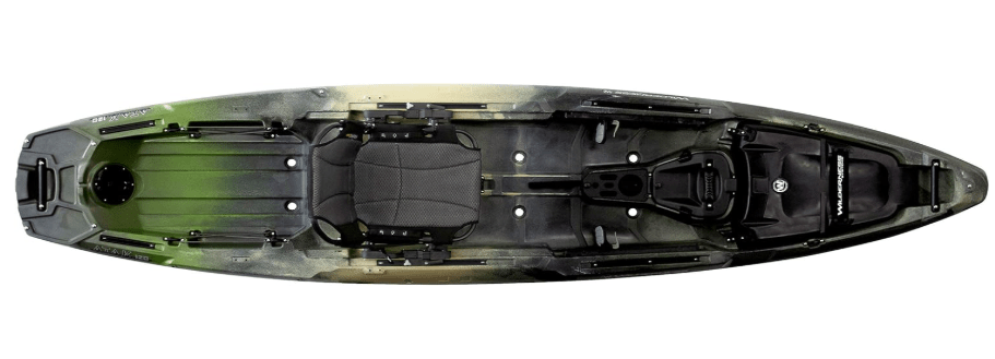 Wilderness Systems ATAK 120 - Sit on Top Fishing Kayak - Premium Angler Kayak - Adjustable and Designed Seat - 12 ft