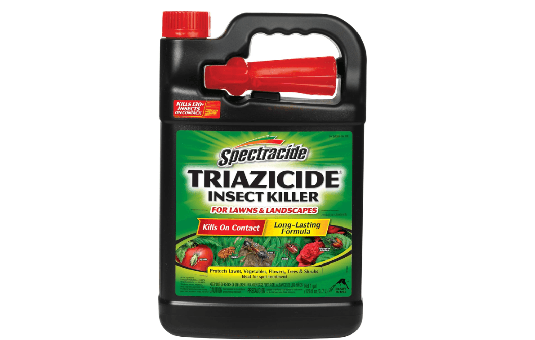 Spectracide Triazicide Insect Killer For Lawns & Landscapes, Ready-to-Use, 1-Gallon, 4-Pack 