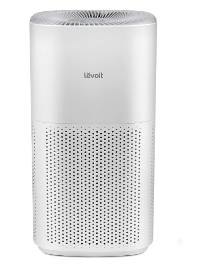 LEVOIT Air Purifiers for Home, Large Room Up to 2933 Ft² With HEPA Sleep Mode, AHAM VERIFIDE, Smart WIFI, PM2.5 Monitor, 3-in-1 Filter For Smoke, Pet Allergies, Dust, Alexa Control, Core 600S-P, White