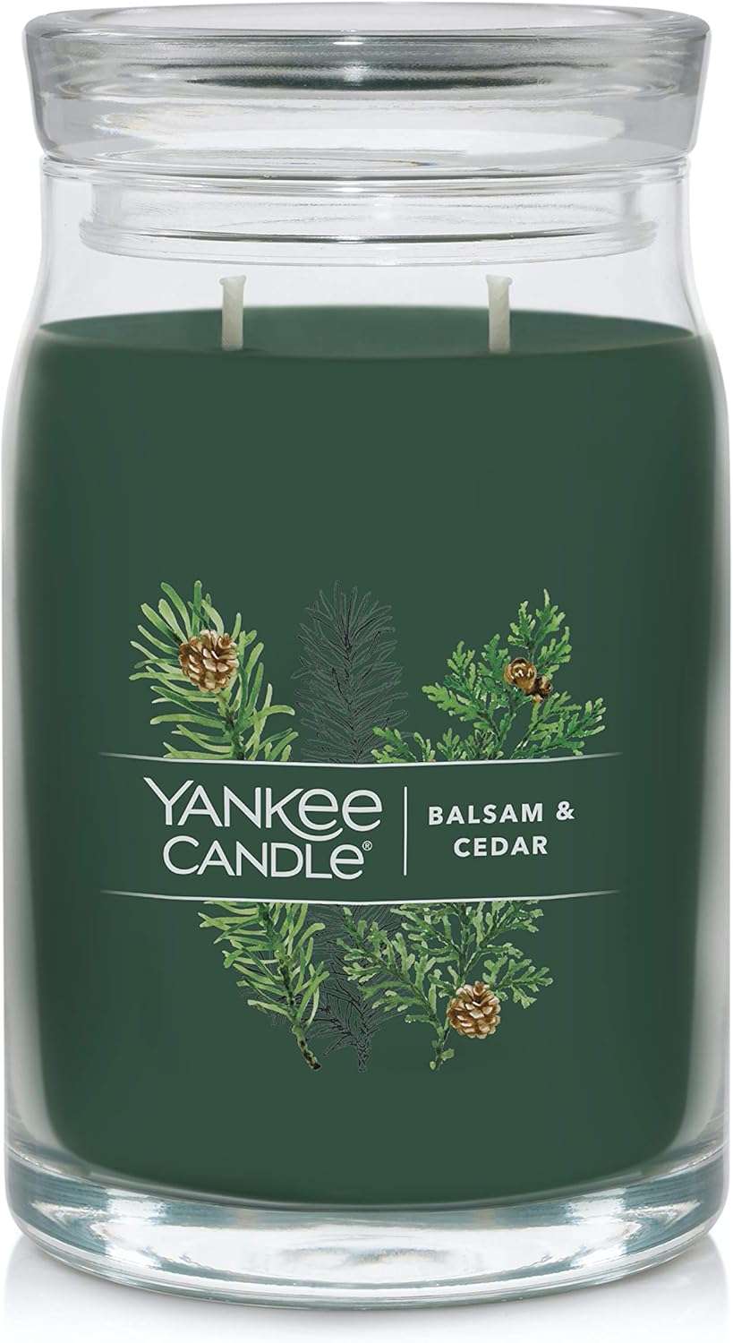 Thymes Frasier Fir Reed Diffuser Set – Includes Reeds, Fragrance Oil, and Frosted Glass Bottle – Fragrance Oil Diffuser – Room Fresheners – Luxury Home Decor – Green & Clear (Pine Needle, 7.75 fl oz)