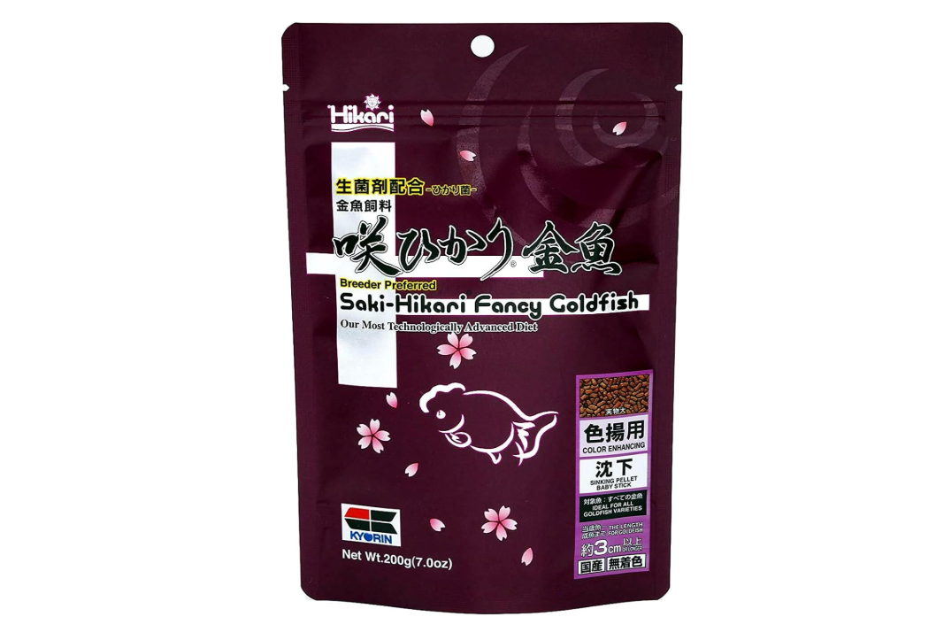 Hikari Saki Fancy Goldfish Fish Food for Premium Grade or Fancy Goldfish, 7 oz. (200g)