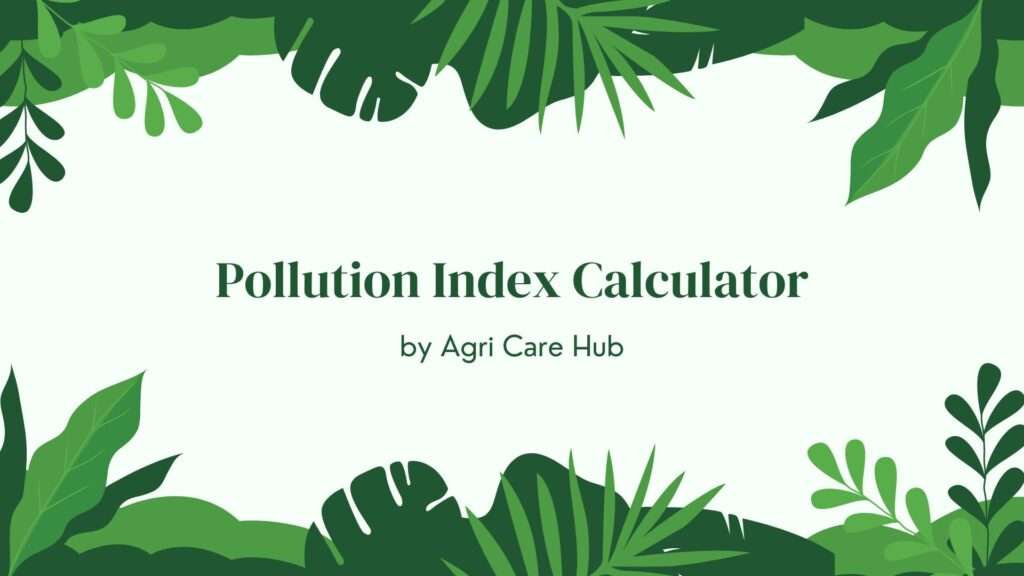 Pollution Index Calculator