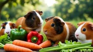 best vegetables for guinea pigs