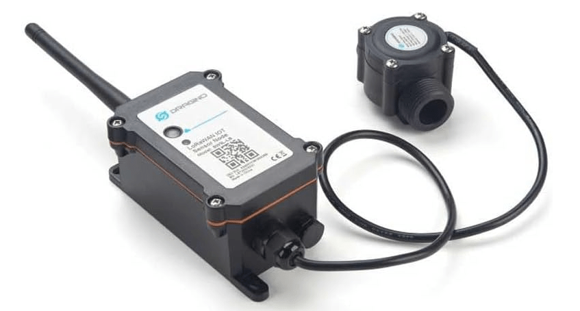 SW3L LoRaWAN Water Flow Monitoring Sensor - Flow-Sensor-spec: Model: 004 - Diameter: G1/2†/ DN15. 450 Pulse = 1 L