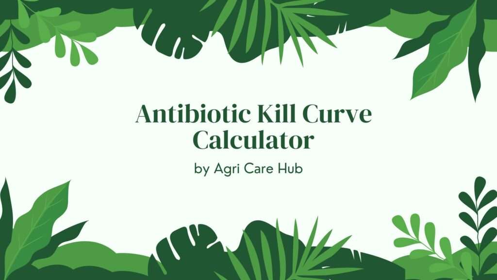 Antibiotic Kill Curve Calculator