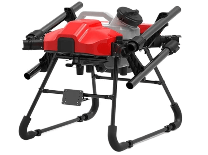 6 Agricultural Drone Frame Compatible with 10KG 20KG 30KG Sprayer Compatible with 10L 20L 30L Applications(10L Frame red)