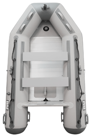 Beyond Marina Inflatable Dinghy Boat - 10.8ft Inflatable Boat for Adults 15 Horsepower Heavy Duty Fishing Boat with Aluminum Oars, Floor Panels