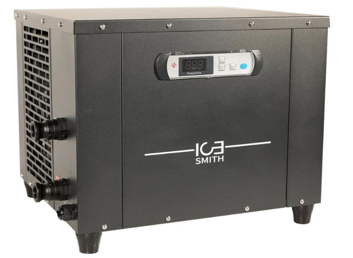 1.0 HP Ice Bath and Cold Plunge Chiller with Filter, Built-in GFCI Pump Aquarium Chiller Eco