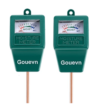 2pack Soil Moisture Meter, Hygrometer Soil Plant Water Meter, Plant Moisture Meter Indoor & Outdoor for Potted Plants, Lawns, Succulent (No Batteries Required)