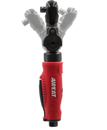 AIRCAT Pneumatic Tools 811: 1/4-Inch Flex Head Ratchet Wrench 240 RPM, 35 ft-lbs Maximum Torque