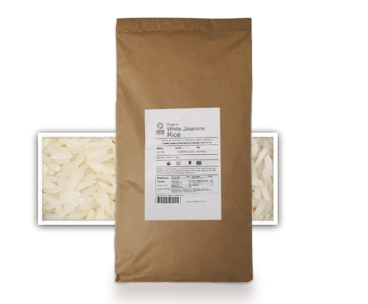 Lotus Foods Gourmet Organic Jasmine Rice, 25 Pound (Pack of 1)