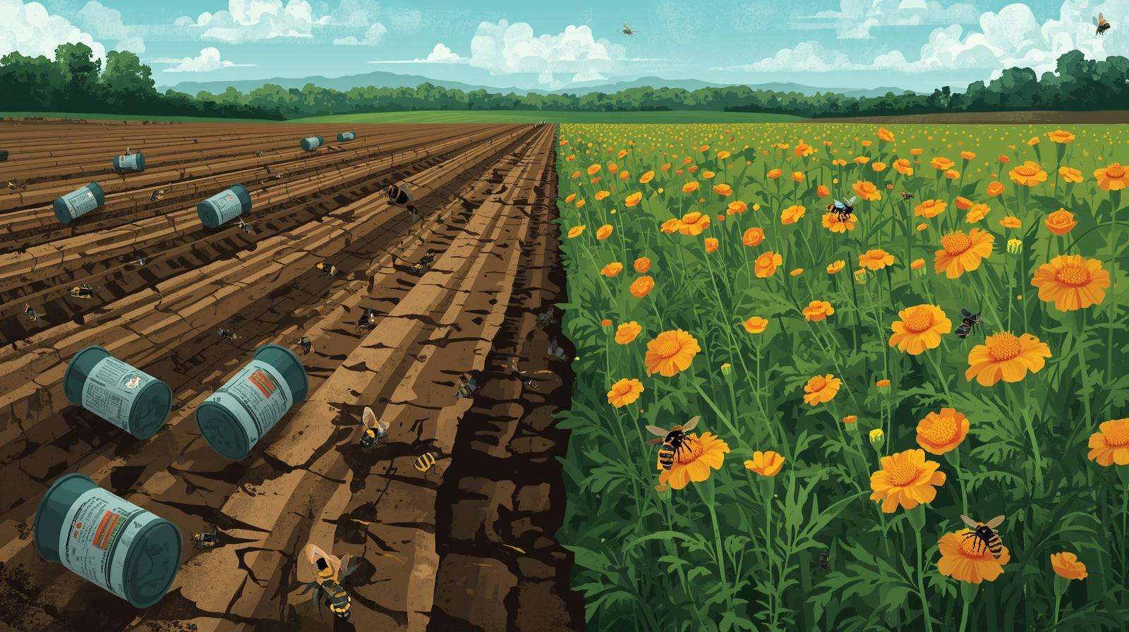 Comparison of chemical vs natural pest control methods in sustainable farming Suggested Image 3