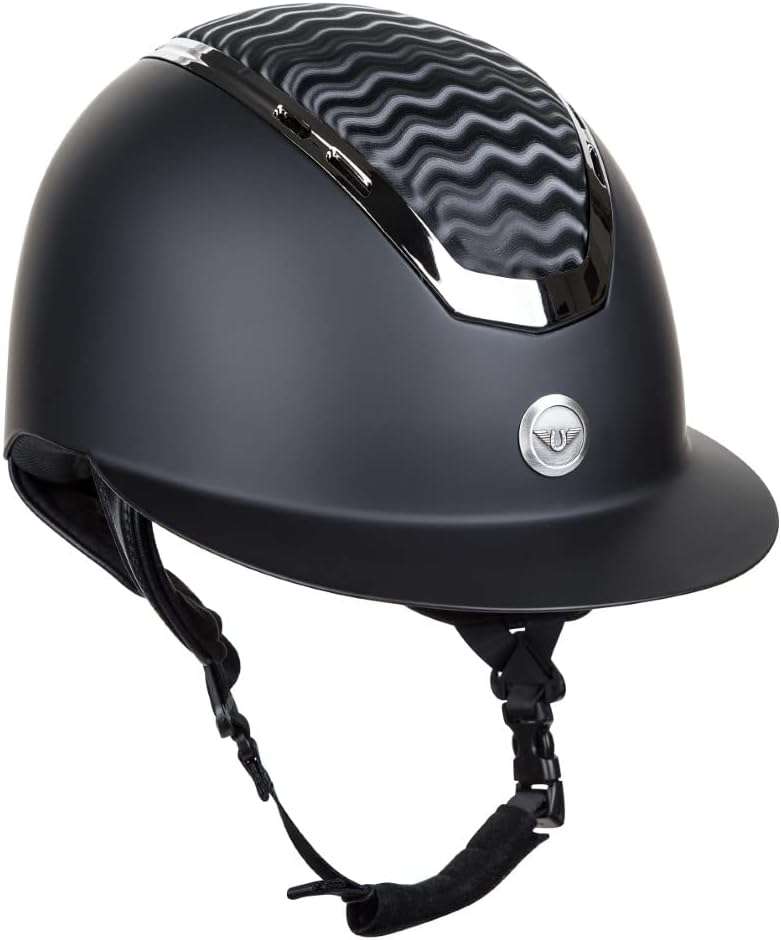 TuffRider Ultimate Wide Brim Equestrian Horse Riding Helmet