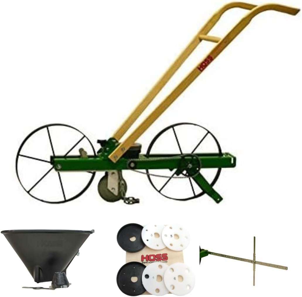 Hoss Garden Seeder Combo | Walk-Behind Garden Planter