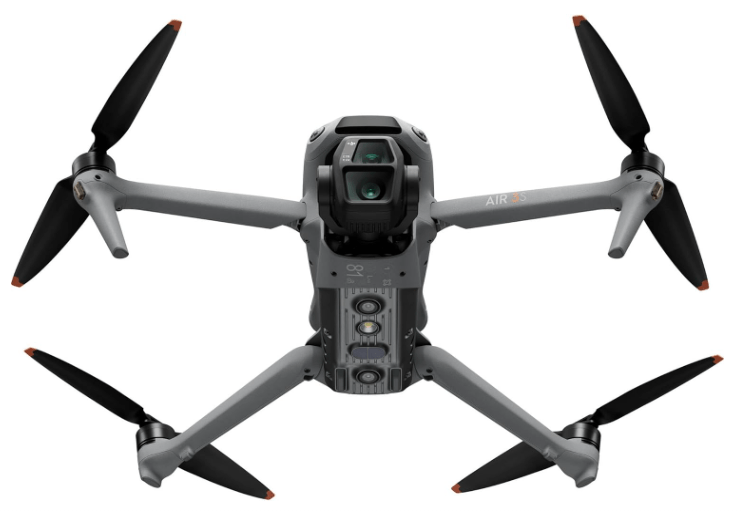DJI Air 3S Drone with RC 2 Fly More Combo (with Screen) 4K HDR, 45-Min Max Flight Time Bundle with 128GB Memory, Landing Pad, Backpack, CPS 2 Year Warranty, Lens Cleaning Kit and More