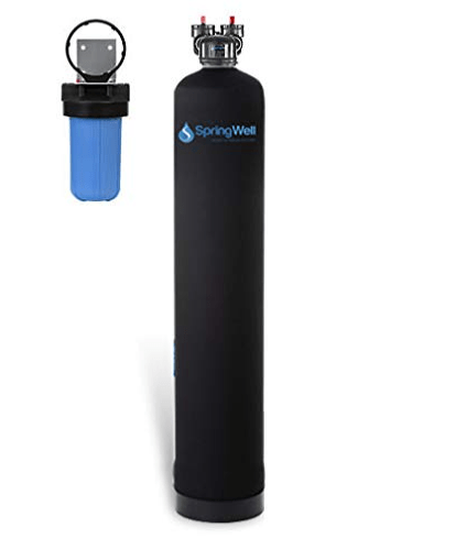 SpringWell Futuresoft Salt Free Water Softener (1-3 Bathrooms) - Whole House Water Conditioner & Descaler