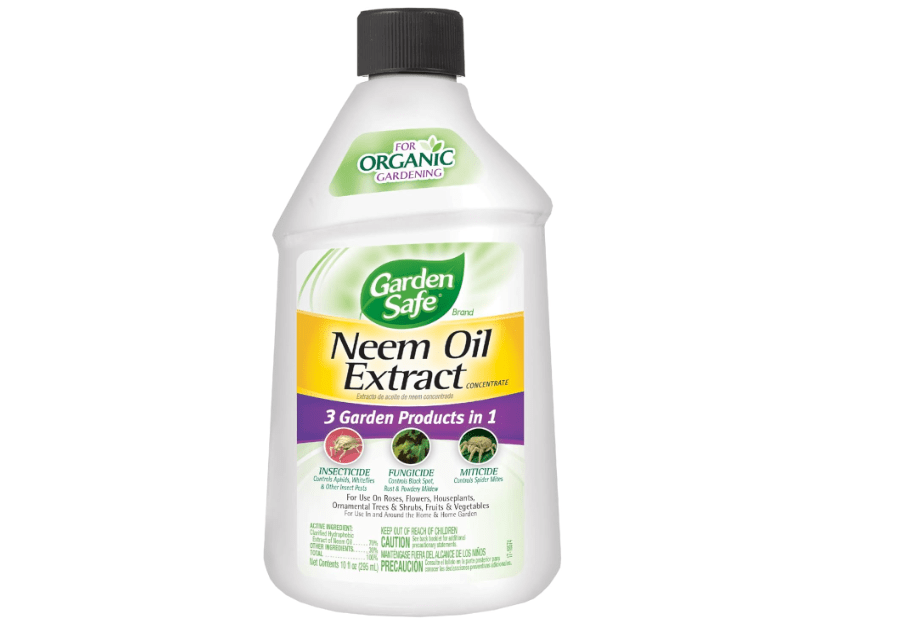 Garden Safe Neem Oil Extract Concentrate, For Organic Gardening, Fungicide, Insecticide, Miticide, Neem Oil For Plants, 10 fl Ounce 
