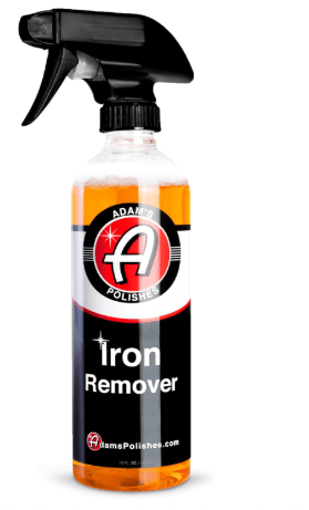Adam's Iron Remover (16oz) - Iron Out Fallout & Stop Rust Remover Spray for Car Detailing Removes Iron Particles in Auto Paint, Wheels, Motorcycle, RV & Boat - Use Before Clay Bar, Wax or Car Wash