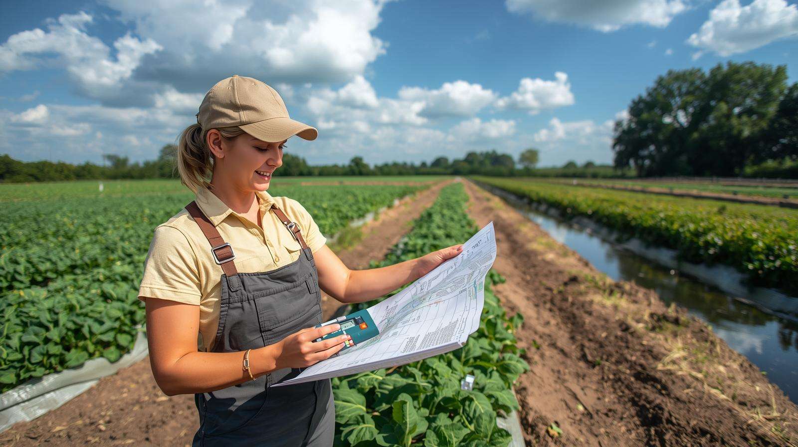 Agroforestry system with fruit trees and vegetable crops for diverse soil ecosystem