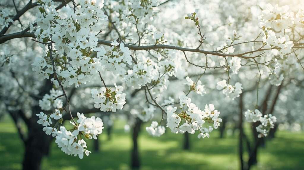 White Flowering Trees
