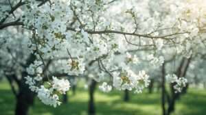 White Flowering Trees