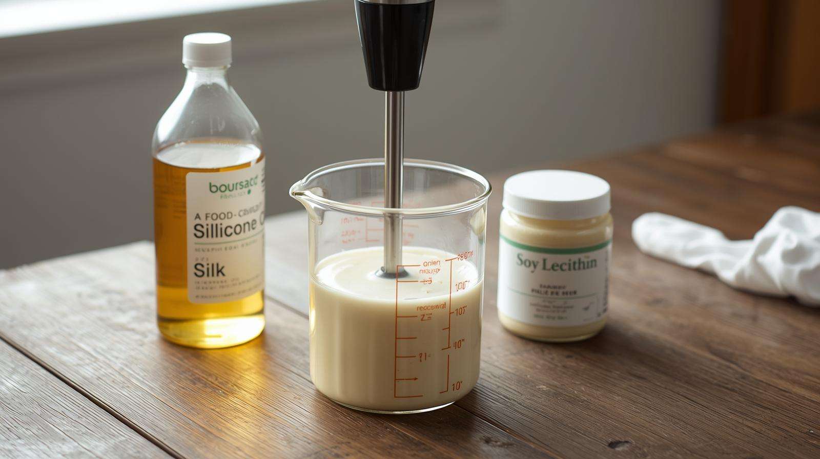 Preparing homemade silicone emulsion for natural pest control using water repellent tent spray ingredients