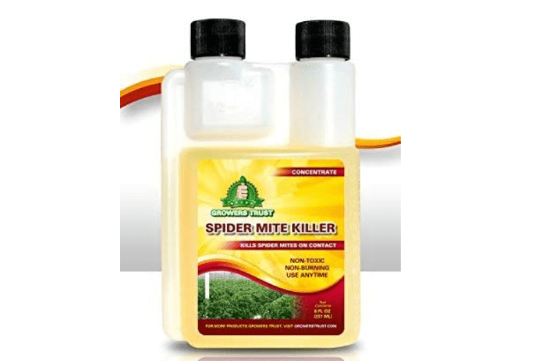 Spider Mite Killer Non-Toxic, Biodegradable - Natural Pesticide -Organic Ingredients- Earth Friendly Pest Control- Solution Makes 1 Gallon RTU 