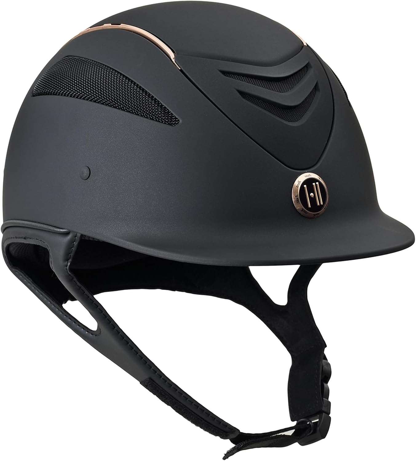 ERS One K Defender Rose Gold Stripe Helmet Black L