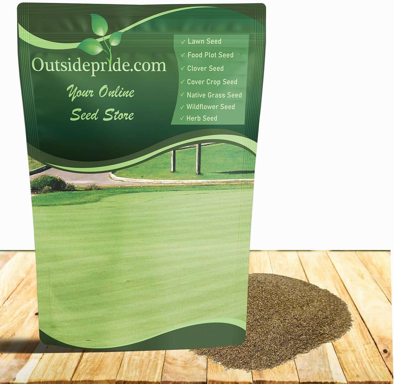 Outsidepride T-1 Creeping Bentgrass Seed - 2 lbs Fine-Bladed, Premium Quality Turf, Grass Seed for Smooth Surface, & High-Traffic Areas, Ideal Grass for Golf Courses Putting Greens, & Fairways