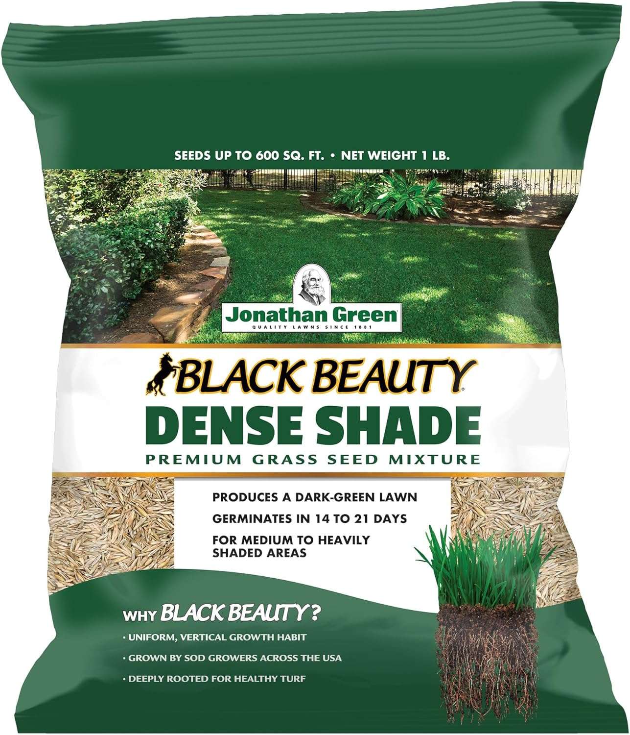 Scotts EZ Seed Patch & Repair for Sun and Shade Combination Mulch, Sun and Shade Grass Seed and Fertilizer for Bare Spots and Repair, Grows Anywhere, 20 lbs.