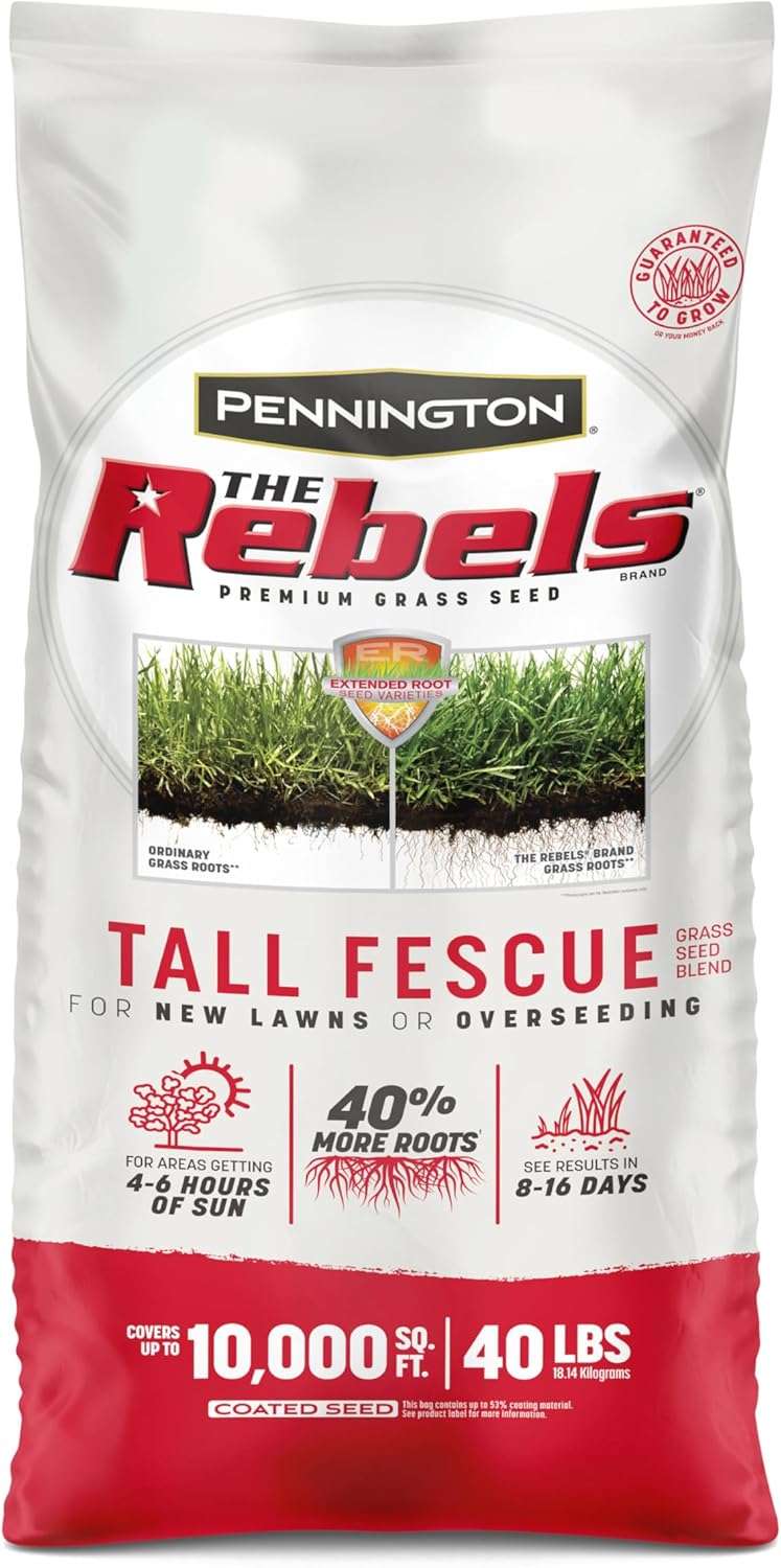 Pennington The Rebels Tall Fescue Grass Seed Mix 40 lb