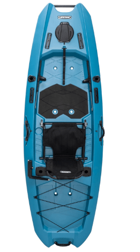 Lifetime Manta Angler Kayak 10', Stand-Up Fishing Kayak, 6 Rod Holders, Adjustable Seat