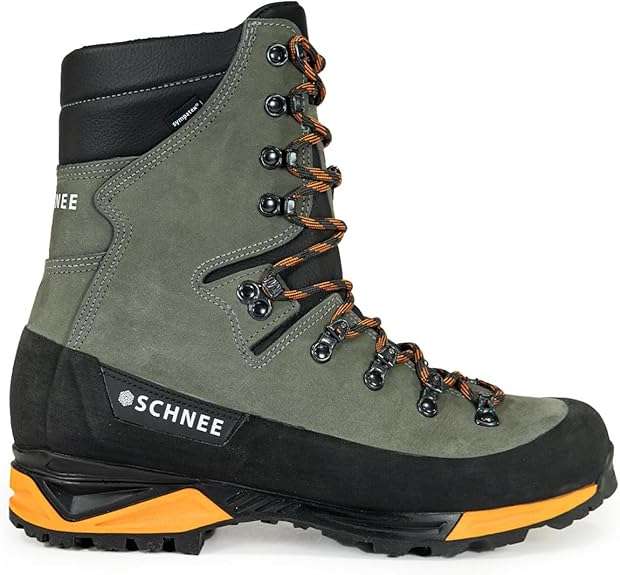 SCHNEE'S Timberline, Uninsulated, Hunting Boots, Waterproof, and 9" Leather Upper
