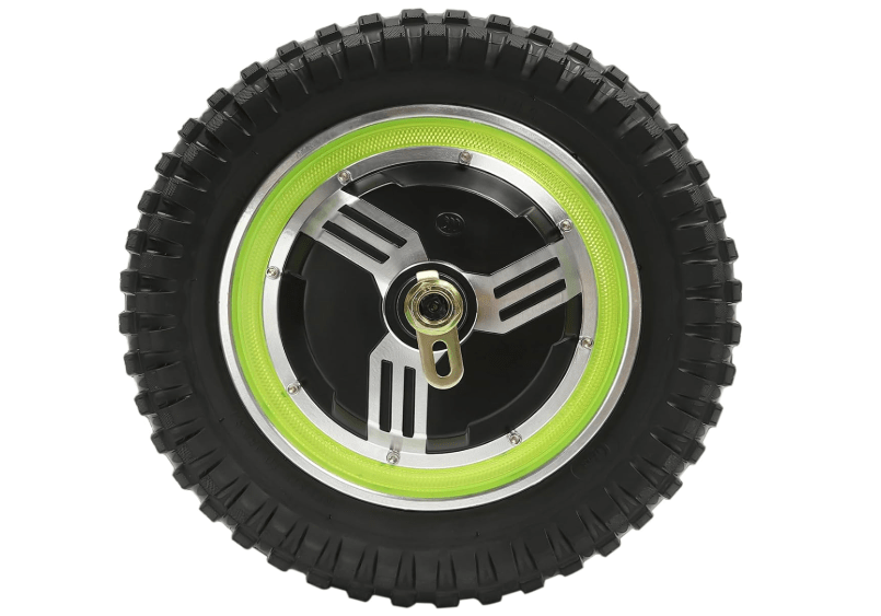 24V/12-inch Electric Brushless Gearless Motor Kit, 350W Motor Electronic Brake Disc Brake, Electric Brushless Motor Gear Front Rear Drive Wheel Hub for 10-14" Electric Scooters & Electric Cars