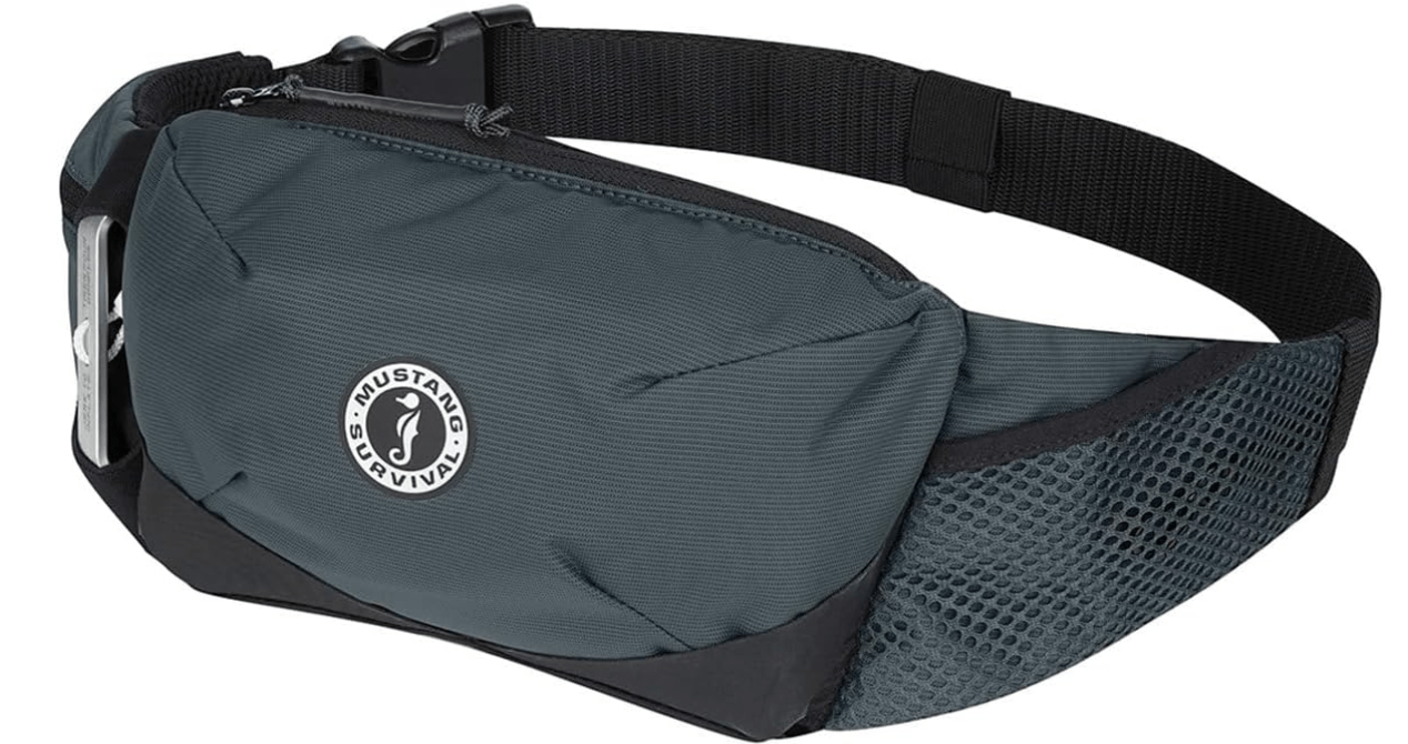 Mustang Survival Essentialist Belt Pack Admiral Gray
