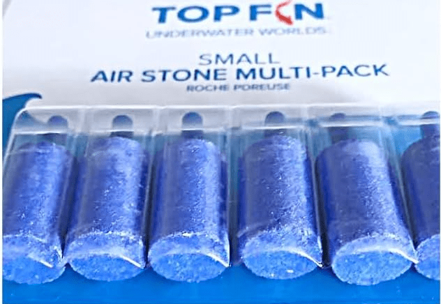 Top Fin Air Stone Helps with Water Temperature W/Nozzle for Aquarium Air Line. (Air Line Sold Seperatley)
