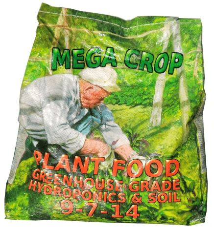 Mega Crop 1-Part Complete Base Nutrient - Hydroponic and Soil Fertilizer for Plants with Organics – Easy to Use for Max harvests