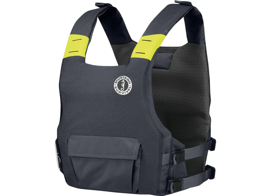Mustang Survival - Khimera Dual Flotation PFD for Adults (One Size Fits All) Slim Profile, Option to Boost Buoyancy, Excellent for Paddlers and Sailors…
