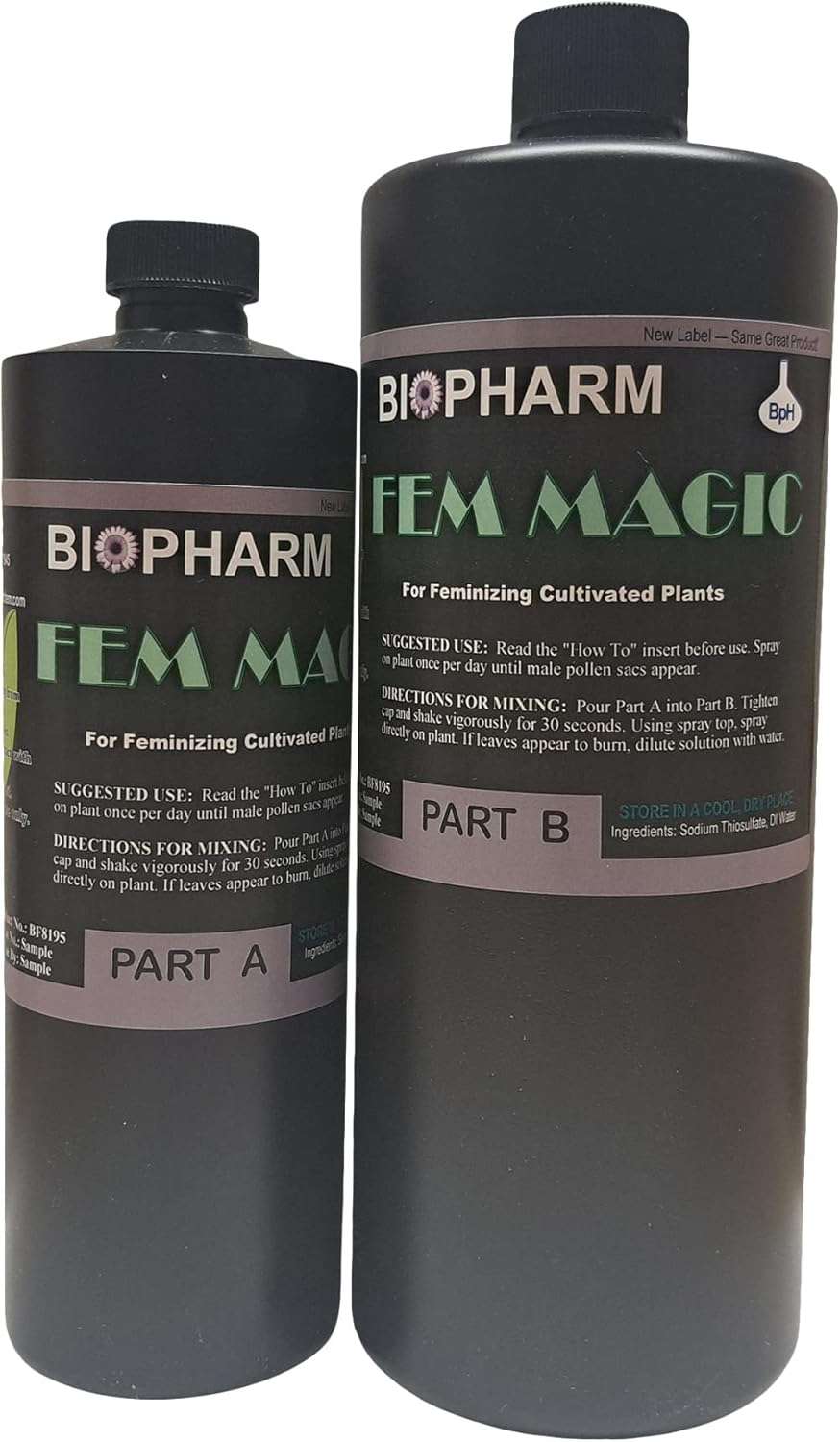 Feminized Seed Spray | 16 oz/473 ml Silver Thiosulfate Spray Kit | Breed 100% Female Seeds (Feminized Seeds) | STS Spray Kit | Make feminized Seeds | Reversal Spray (16 oz - with Spray Bottle)